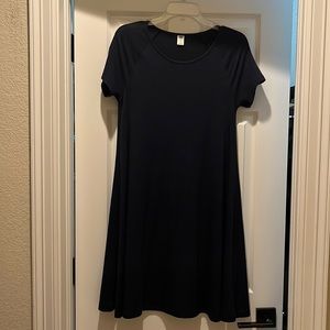 Old Navy Short Sleeved A Line Swing Dress Navy Blue Size Small
